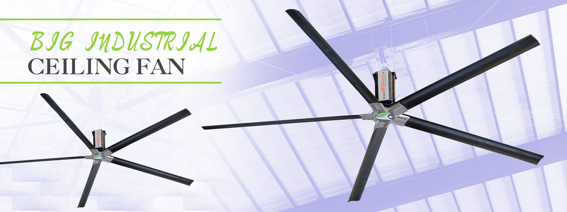 BIG INDUSTRIAL CEILING FAN